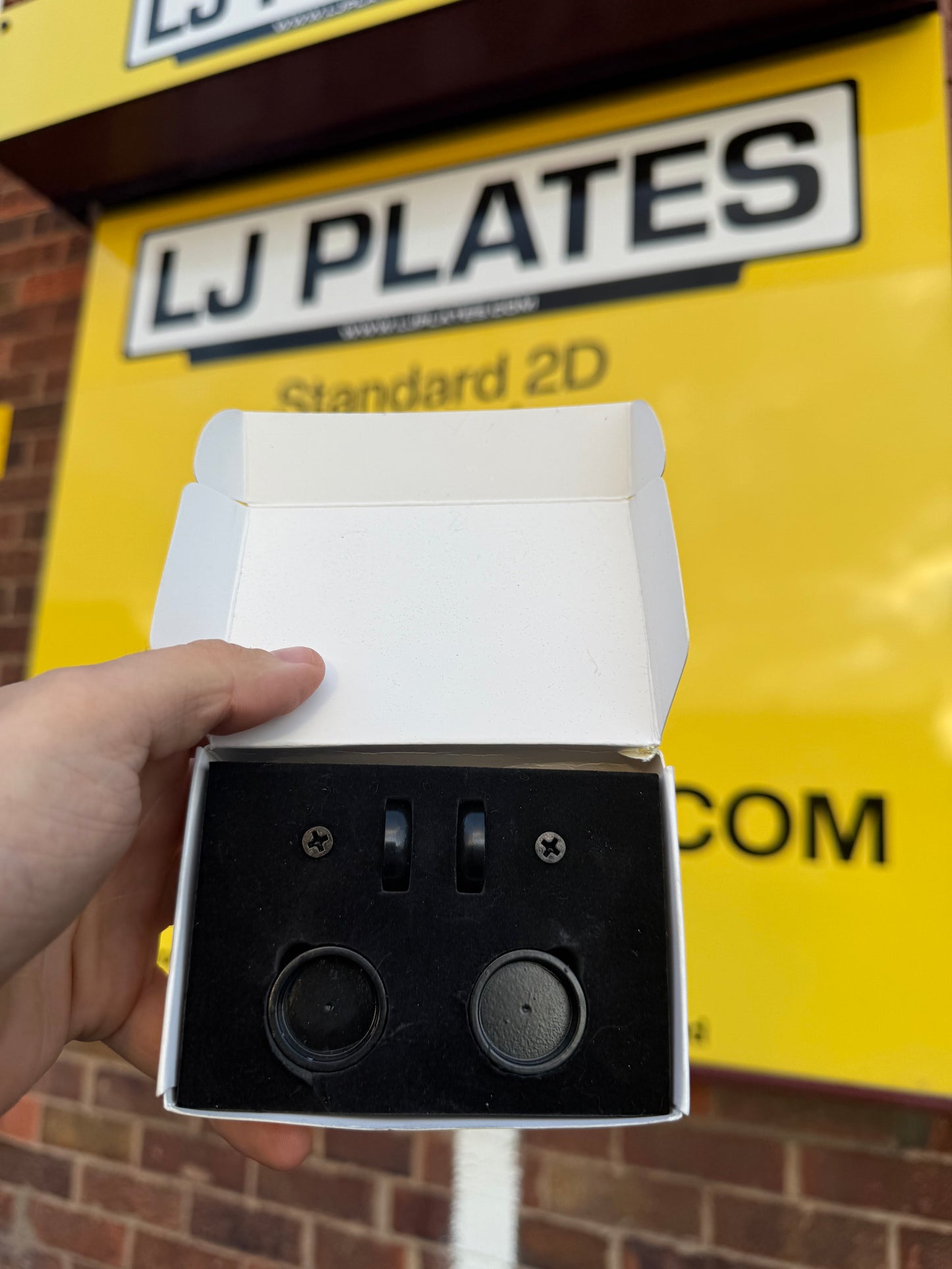 Magnet Number Plate Holders (Front & Rear)