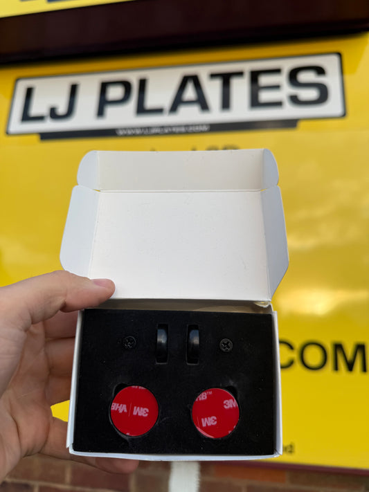 Magnet Number Plate Holders (Front & Rear)