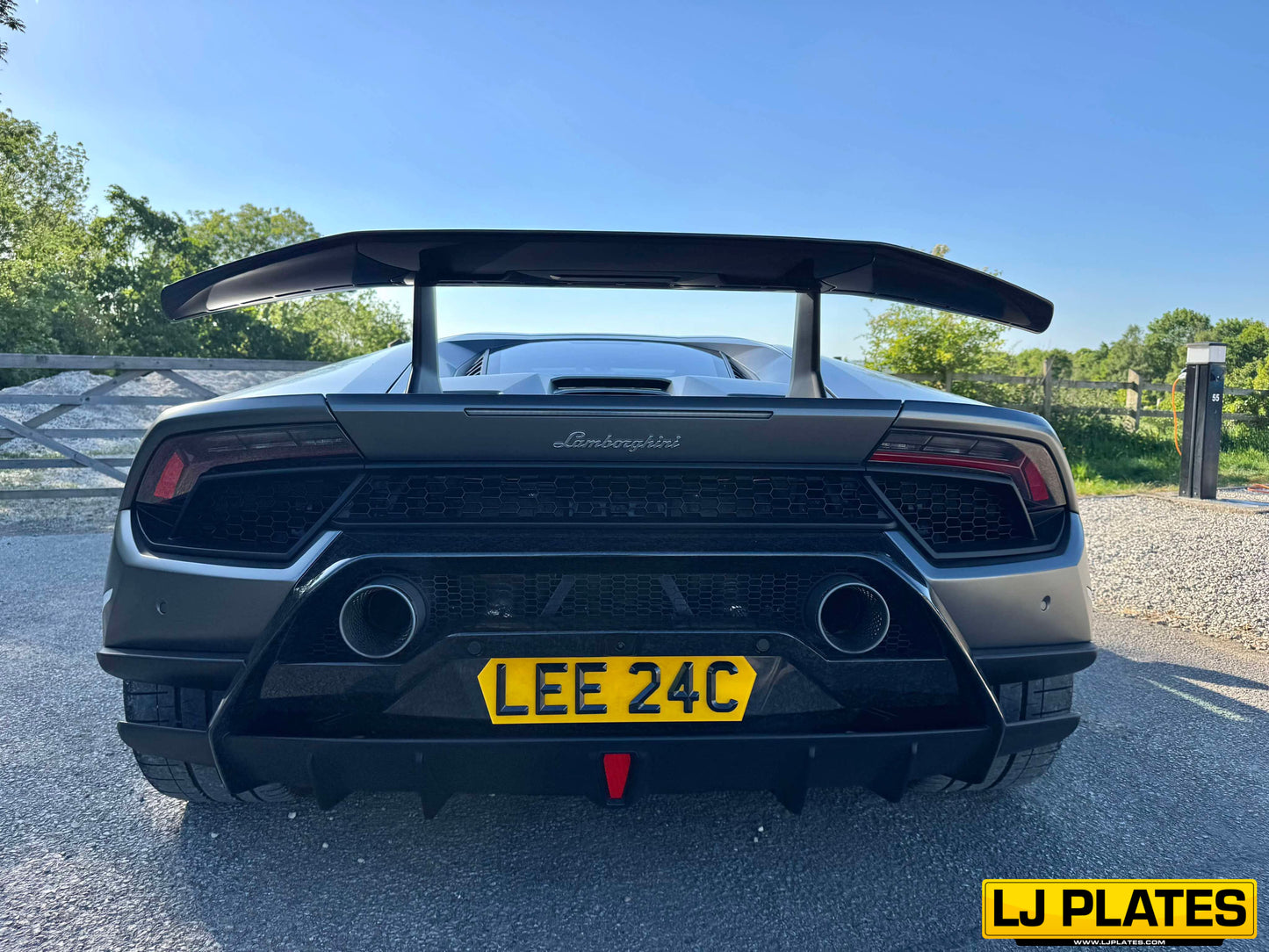 "BEVELLED" Retro Style Number Plates