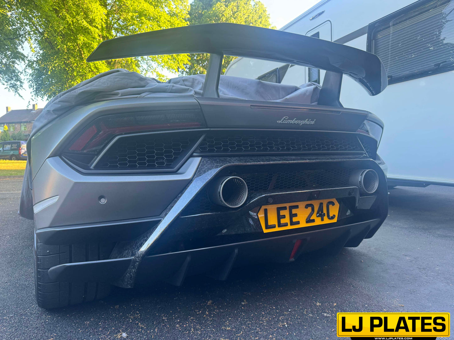 "BEVELLED" Retro Style Number Plates