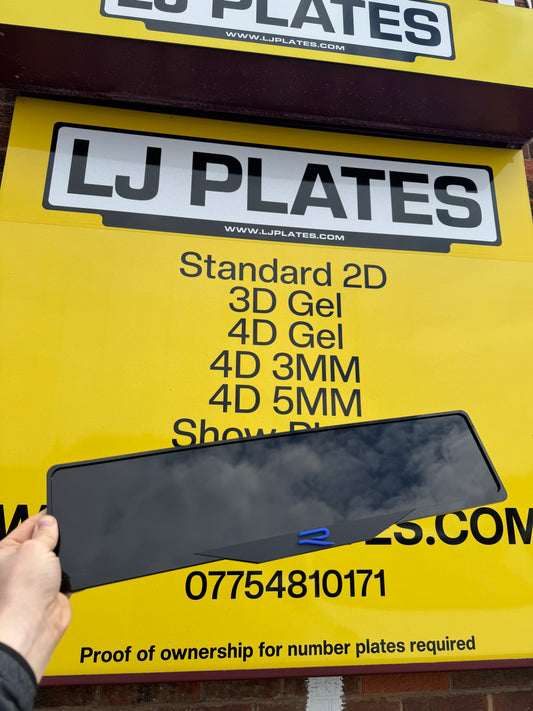 Premium Number Plate Surround Holder