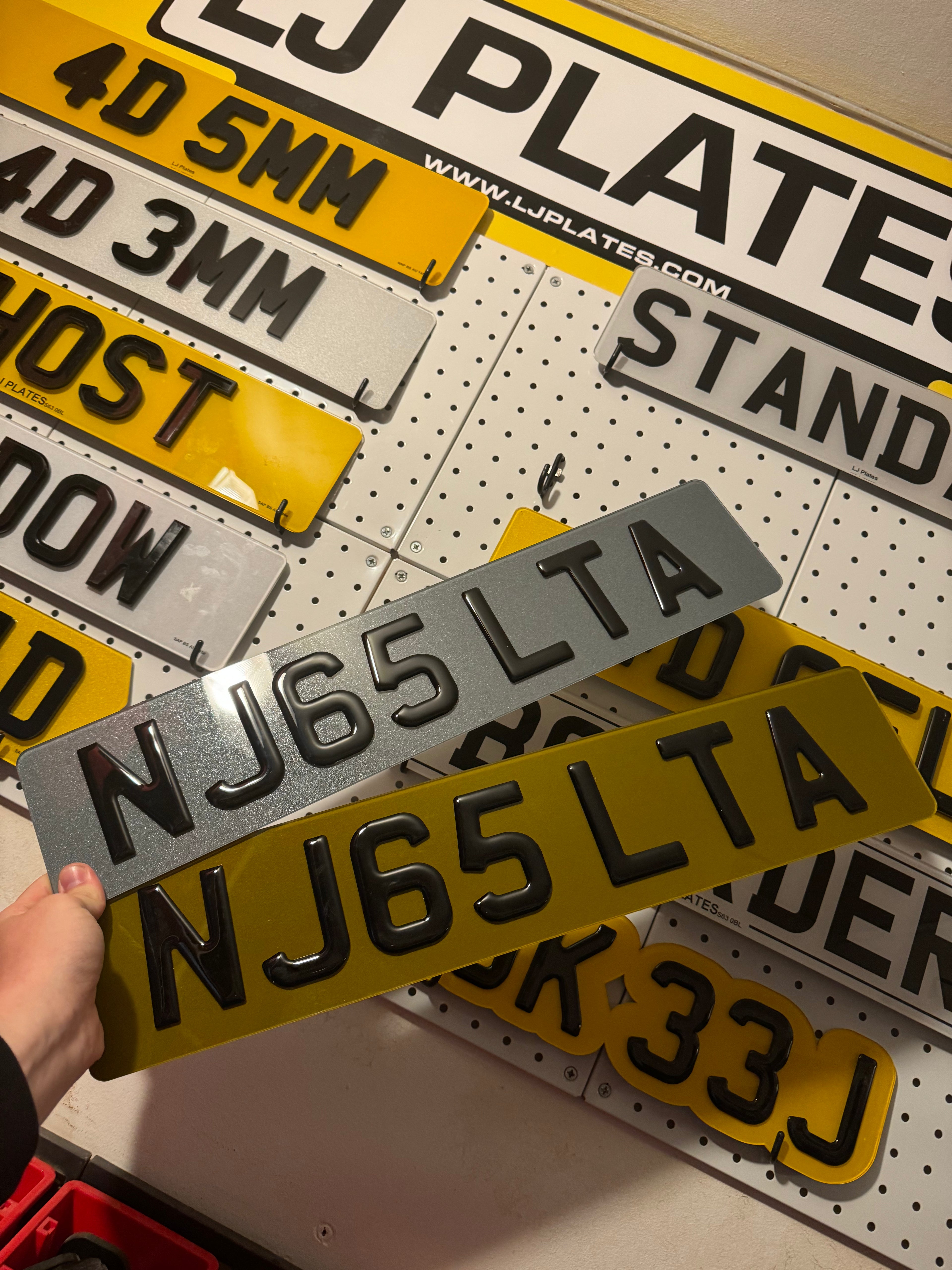 Js License Plate LJ PLATES